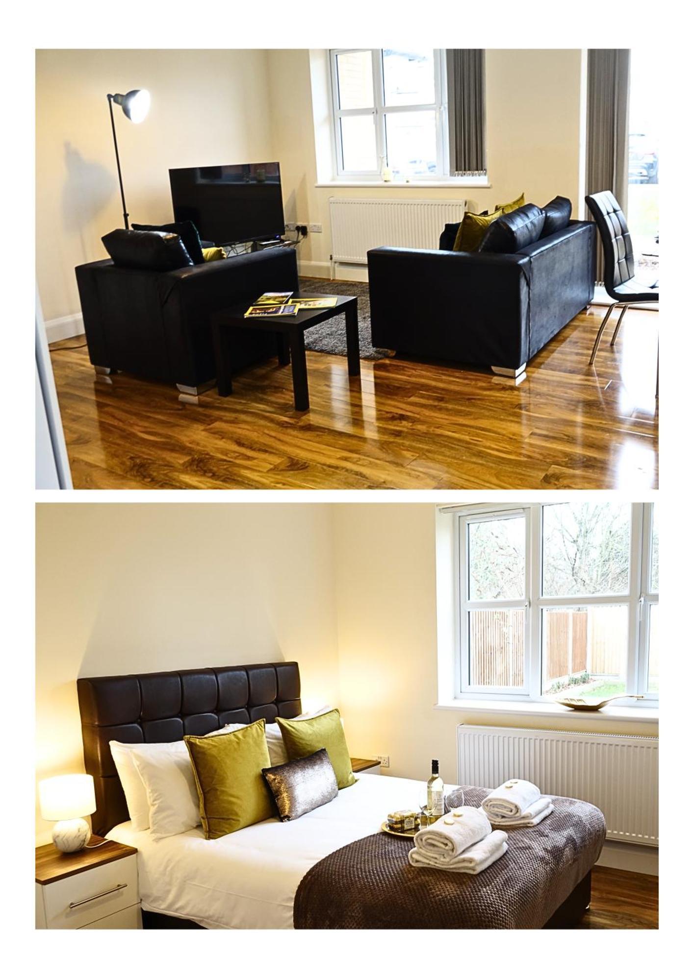 דירות Ashford  Luxury 2 Bed 2 Bath - Free Parking - 5Min To Airport - Sleeps 6 מראה חיצוני תמונה