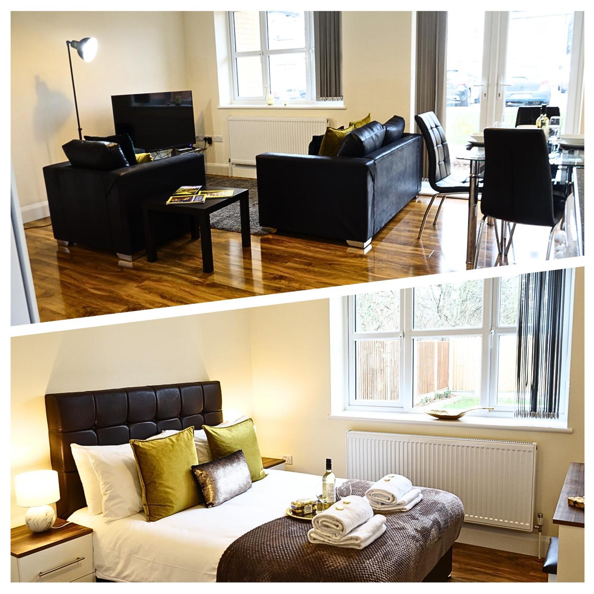 דירות Ashford  Luxury 2 Bed 2 Bath - Free Parking - 5Min To Airport - Sleeps 6 מראה חיצוני תמונה